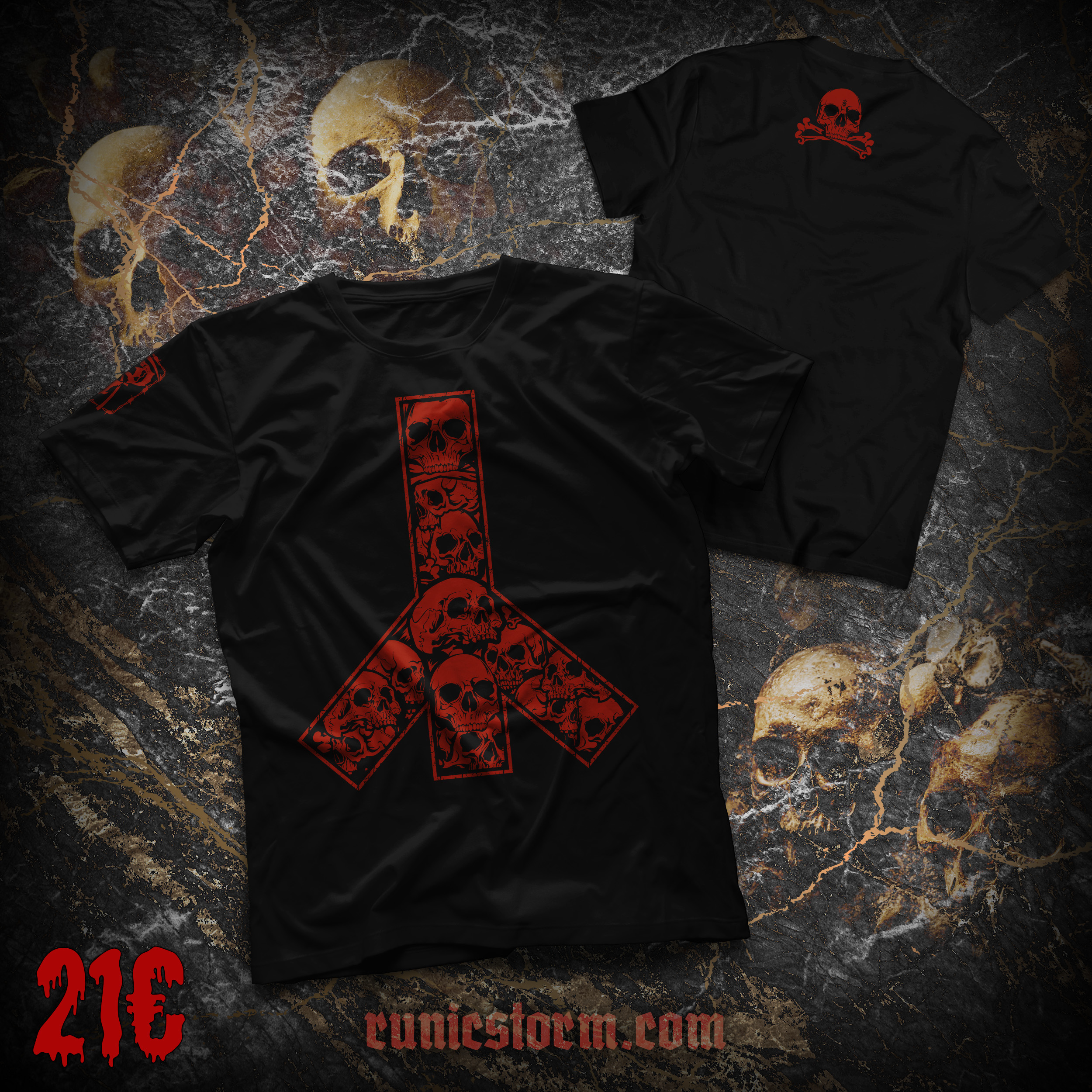 T-shirt | The «Death Rune» T-shirt | Runic Storm