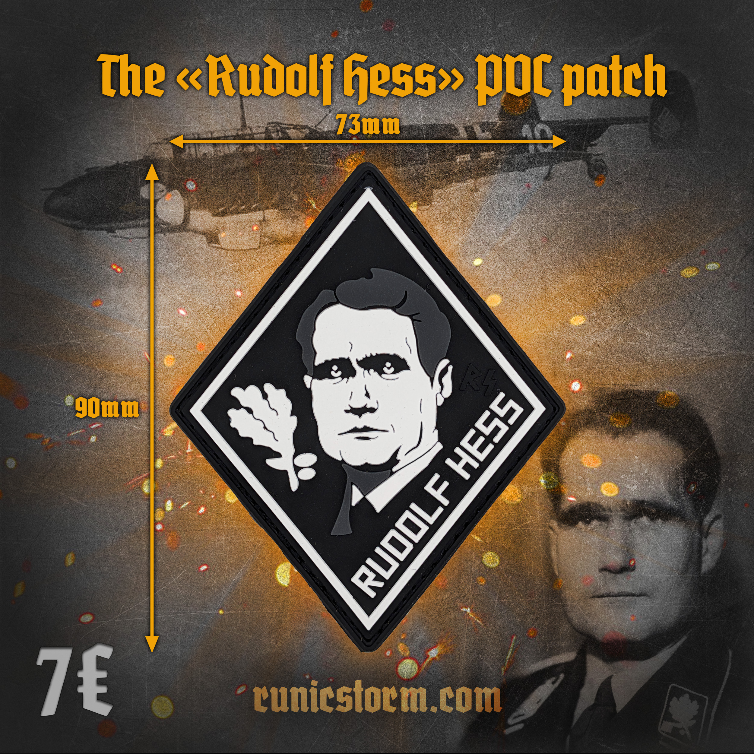 Patch Famous Patches | The «Famous people» PVC patch series | Runic Storm