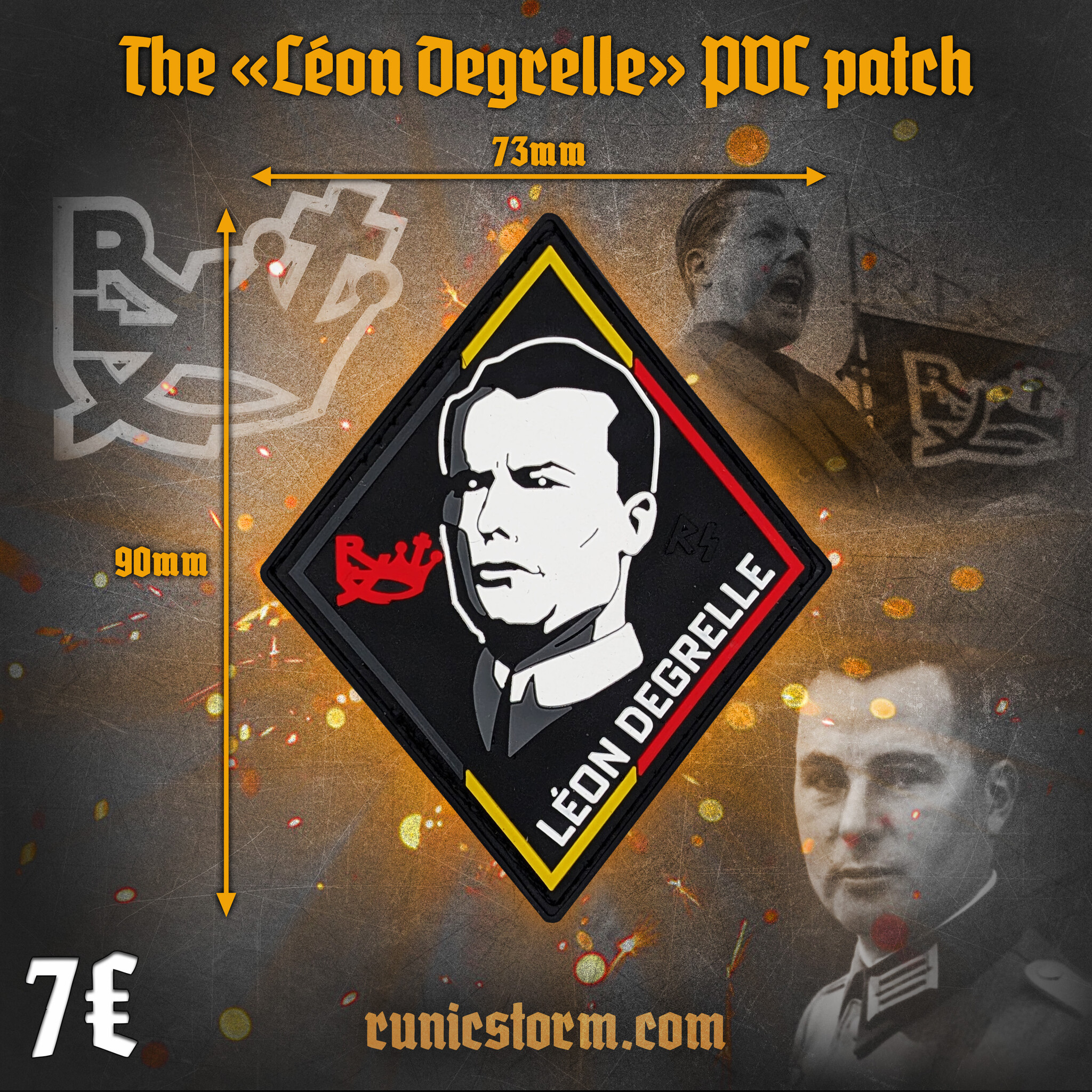 Patch Famous Patches | The «Famous people» PVC patch series | Runic Storm