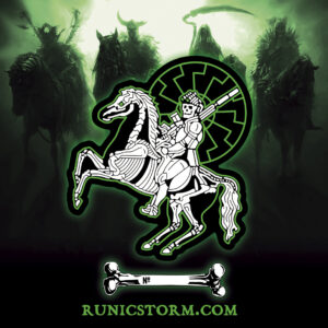 RSS metal pins – Runic Storm